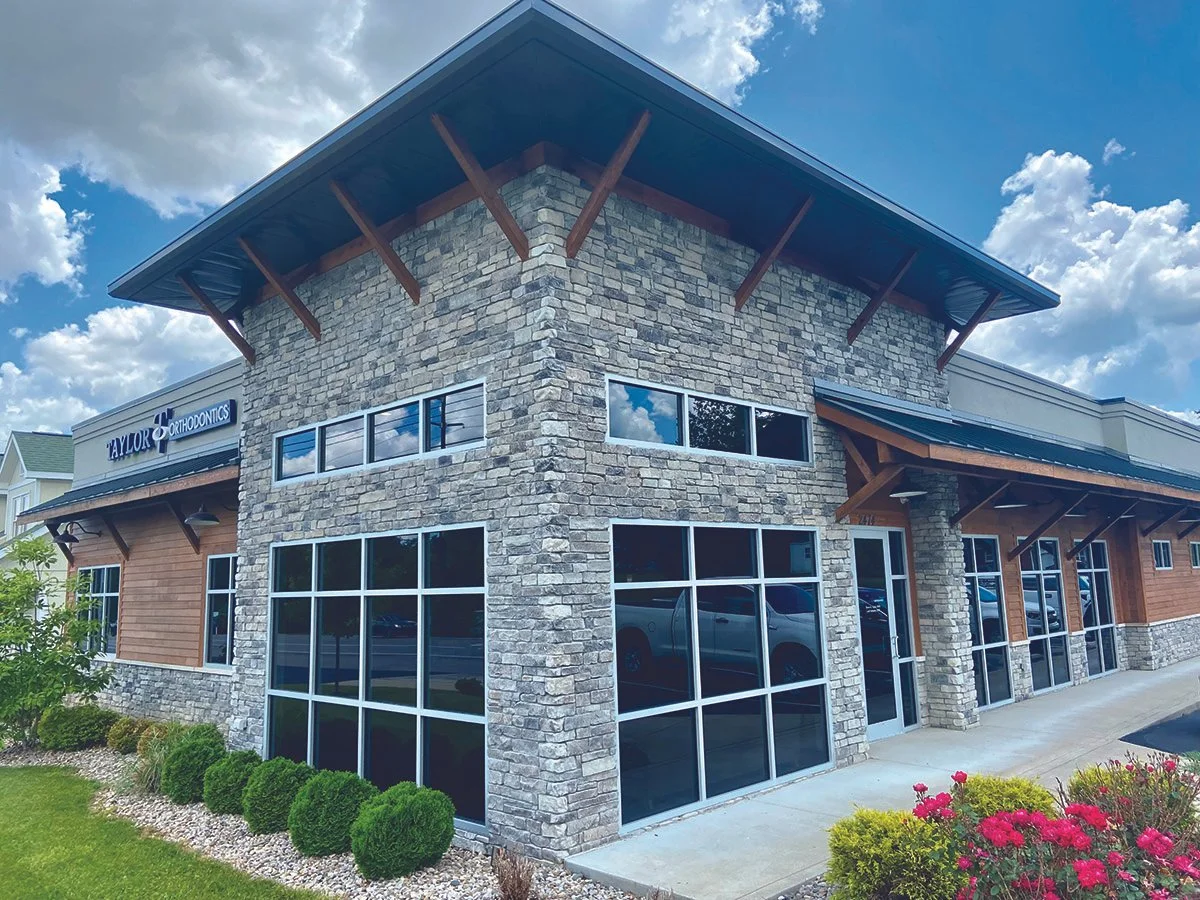 Mountain Stone manufactured stone veneer at Hamel Supply, Hot Springs, AR
