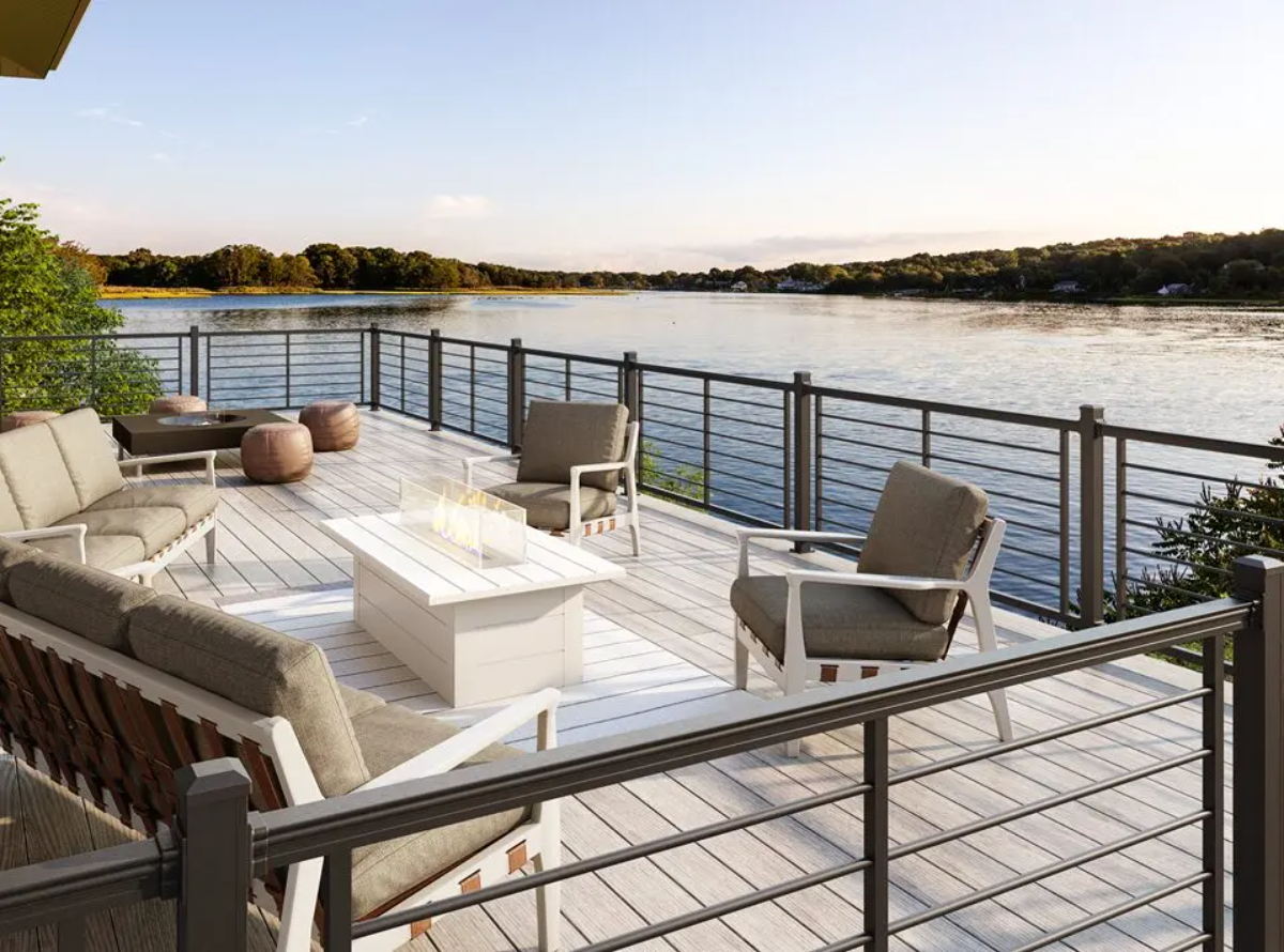 Wolf outdoor decking and railing at Hamel Supply, Hot Springs, AR